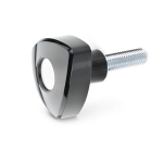Triangular handle with external thread GN 5339-32-M5-10-SW Elesa 83041