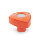 Driehoekig handvat met binnendraad GN 5339-32-M6-OR Elesa 83012
