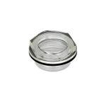 Oliekijkglas aluminium reflector GN Elesa