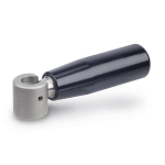 Stainless steel folding handle GN 598.5-KU-23 PF black