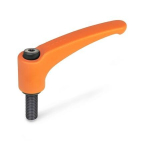 Clamping lever with screw, adjustable GN 602-44-M4-25-OS Elesa 240109-C2