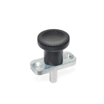 Locking bolt for screwing on GN stainless steel