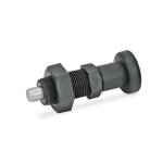 Borgbout met borgmoer GN 617.2-10-BK-NI Elesa 51582