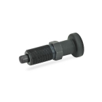 Indexing plunger GN 617-5-A without lock nut, with knob