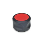 Draaiknop geboord gegroefd GN 624-63-K12-DRT Elesa PA SW/RT TPE