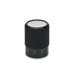 Draaiknop met standaard schaalverdeling GN 626-32-B8-S Elesa 31121