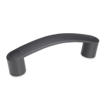 Bow handle with cover capsSW GN 628.3-117-B-DSG Elesa 260261-C1