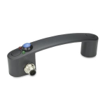 Bow handle, electric switching function GN 628.4-132-SL Elesa 260551-C1