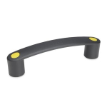 Achteraan monteerbare handgreep GN 628-150-M8-A-DGB Elesa 260321-C4