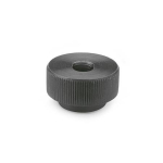 Schnellspann-Rändelmutter GN 6303.1-M10 Stahl brüniert Klasse 5