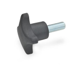 Cross-grip screw GN 6335.4-ST-40-M8-40 PA black