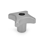 Kreuzgriff DIN 6335-NI-32-M6-D Edelstahl