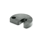 Swivel disc DIN 6371-38-7,5 Steel, hardened and tempered, burnished