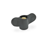 Flügelmutter kleine Bauform GN 640-40-M8-D Elesa 8656