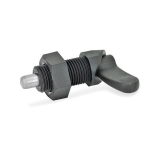 Locking bar with plastic guide GN Elesa