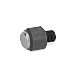 Pendelelement mit Aussengewinde GN 709.1-13-M6-B Druckfläche plan
