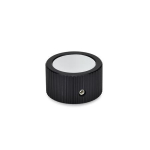 Rotary knob with neutral cover GN 726-22-B5-N-1 with pressure screw