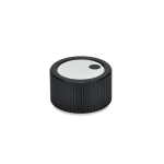 Drehknopf mit Deckelmarkierung GN 726-34-Z8-M-2 mit Spannzange
