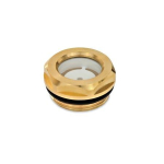 Oliekijkglas met reflector GN 743.2-11-G3/8-A Meten, floatglas, NBR, 100°C