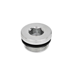 Schroefplug met ISK GN 749-G3/8-A Gegalvaniseerd staal 5.8, NBR