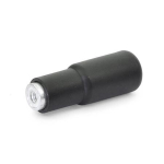 Rotatable cylinder handle GN 798.2-KT-16-M5 with internal thread