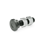 Andrückschraube GN 802-M12-55 Stahl-Druckstück beweglich