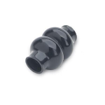 Beschermhoes voor cardankoppelingen GN 808.1-16-D dubbel, zacht PVC zwart