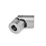 Universal joint with plain bearing DIN 808-28-K14-60-EG Simple, bore and groove