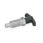 Rastbolzen mit T-Griff GN 817.4-6-6-B-NI Edelstahl