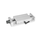 Adjustment slide with rotary knob GN 900-120-210-50-D-2