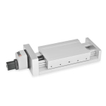 Adjustment slide with rotary knob GN 900-120-210-50-DN-1 with position indicator