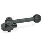 Clamping bolt with ball handle GN 918.2-50-GV-R