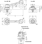 Clamping with GN stainless steel