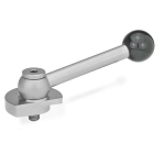 Clamping bolt with ball handle GN 918.7-40-KV-R stainless steel