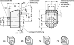 Position indicator grey GN 954-003.0-AN-L-GR Elesa CE.84212