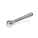 Clamping nut GN 99.5-63-M8 Steel, matt blasted