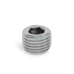 Verschlußschraube mit kegeligem Gewinde DIN 906-NI-M8X1-A Edelstahl 1.4305