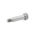Fitting shoulder screw with collar ISO 7379-10-M8-40-NI stainless steel