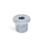 Schroefplug, staal DIN 908-ST-M8X1-A