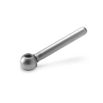 Clamping nut GN 99.6-63-M8-A4 Stainless steel 1.4404, matt blasted