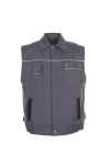 vest Maat M, grijs-zwart, MG320 Planam Canvas