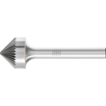 HM-Frässtift KSK 1608/6 Z5 Ø 16 mm x L 8 mm Schaft Ø 6 mm Kegelsenkform doppel, Pferd