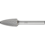 HM-Frässtift RBF 1225/6 Z4 Ø 12 mm x L 25 mm Schaft Ø 6 mm Rundbogenform, Pferd