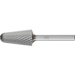 Hardmetalen stiftfrees KEL 1630/6 Z4 Ø 16 mm x L 30 mm Schacht Ø 6 mm Ronde kegelvorm, paard