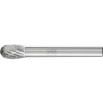 Carbide burr TRE 0813/6 Z3 PLUS Ø 8 mm x L 13 mm Shank Ø 6 mm Drop shape, horse