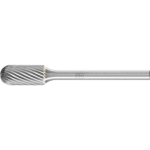 Carbide burr WRC 0613/3 Z5 Ø 6 mm x L 13 mm Shank Ø 3 mm Round roller mould, horse