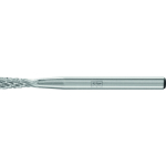 Carbide angled burr WKN Z3 PLUS Ø 3 L 7 Shank without face serration, horse