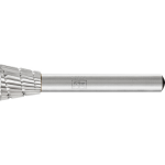 HSS angled burr W 1213ST/6 Z3 Ø 12 mm x L 13 mm Shank Ø 6 mm with face serration, horse