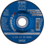 Schruppscheibe E 125-4,1 SG Inox Pferd