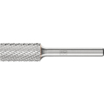 Carbide burr ZYA 1225/6 Tough-S Ø 12 mm x L 25 mm Shank Ø 6 mm without face serration, horse